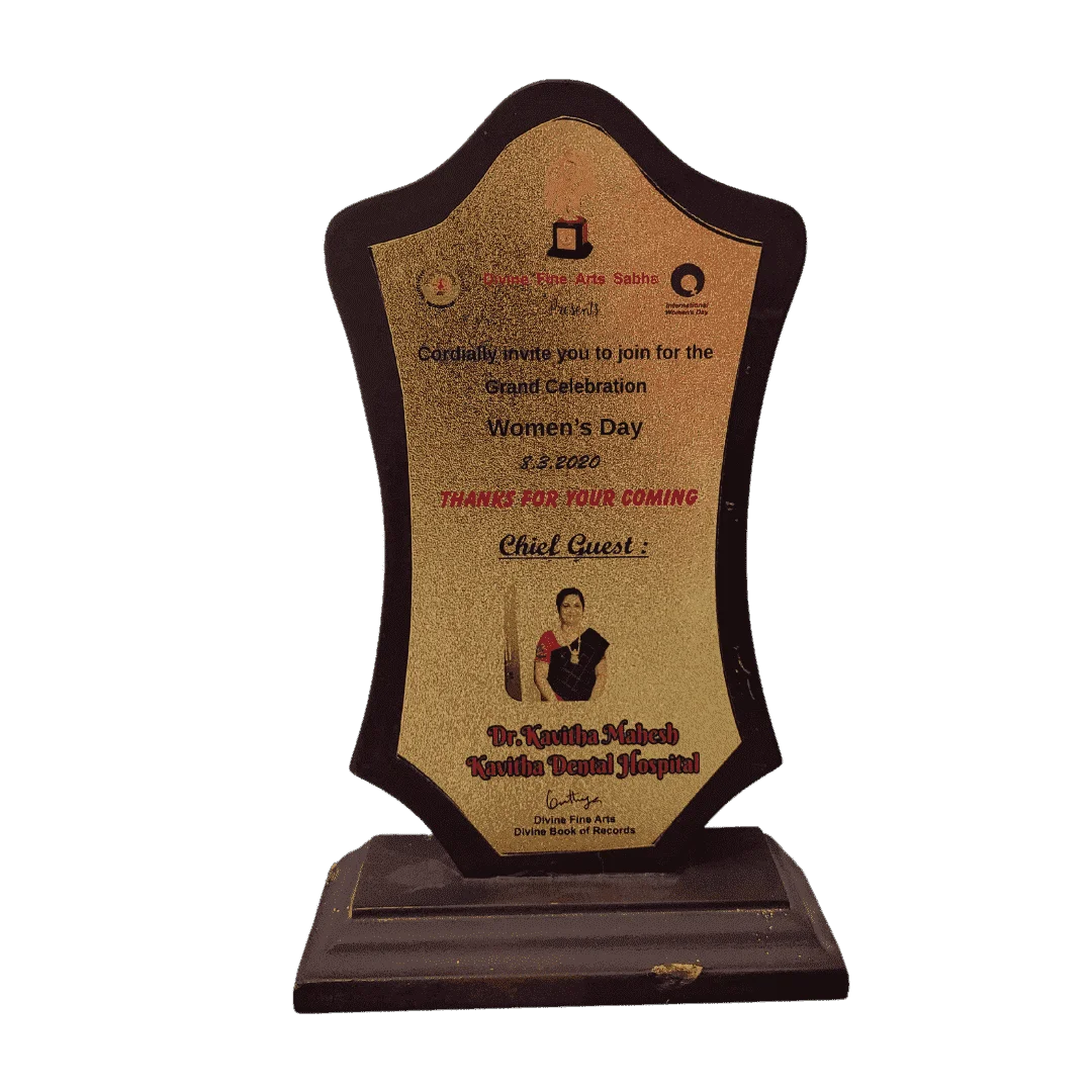 Dr Kavitha Mahesh Certificate